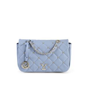19V69 Italia Blue Leather Shoulder Women's Bag